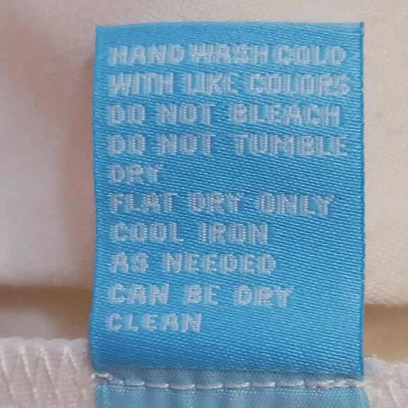 J. Mclaughlin Dress Pants Womens Size 6 High Rise Flat Front Wide Leg Ivory FLAW - Picture 7 of 15